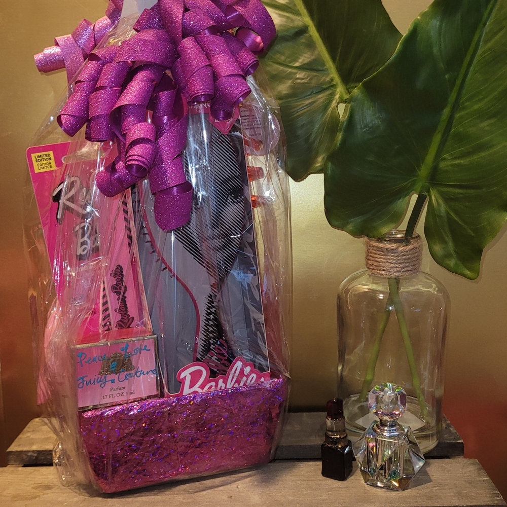 Barbie gift basket